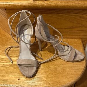 Kenneth Cole New York Beige Strappy Heels